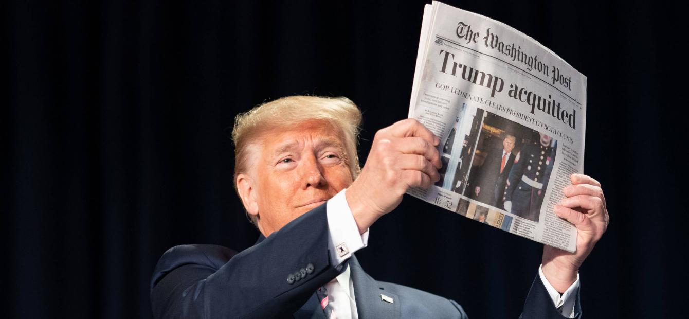 ‘A very stable genius’ in het Witte Huis